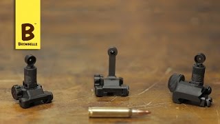 Knights Armament Micro Rear Sights [upl. by Joerg]