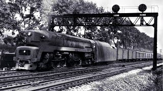 PRR Steam Audio Recording T1 Duplex 5505 at Horseshoe Curve 1949 [upl. by Ap818]