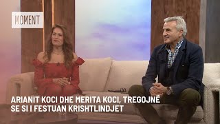 Arianit Koci dhe Merita Koci tregojnë se si i festuan Krishtlindjet [upl. by Aterg]