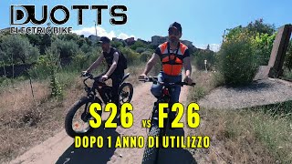 Recensione Ebike Duotts F26 e S26 Un anno di avventure [upl. by Llert]