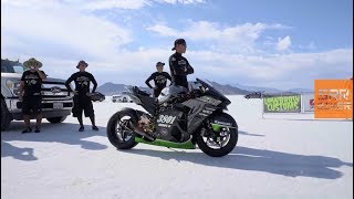 KAWASAKI H2R Test Drive 400KMH [upl. by Kirit622]