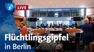 Nach dem Flüchtlingsgipfel Kanzler und Ministerpräsidenten äußern sich zu den Ergebnissen [upl. by Nialb]