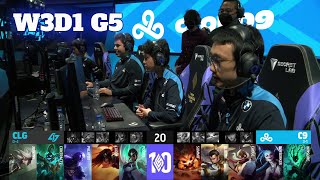 CLG vs C9  Week 3 Day 1 S12 LCS Spring 2022  CLG vs Cloud 9 W3D1 Full Game [upl. by Ahsemot]