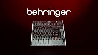 Behringer Xenyx X1222USB 12 Channel Analog Mixer  Gear4music demo [upl. by Hanley123]