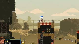 Broforce Broforce Forever title update All Indiana Brones levels [upl. by Anahpets]