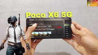 90 فريم ببجي موبايل على جهاز بوكو إكس 6 5G تحديث PUBG Mobile Poco X6 [upl. by Ennazus]