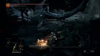 Oceiros the Consumed King Boss Fight  Dark Souls 3 Galambs Playthrough [upl. by Lemor]