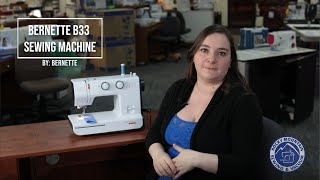 The bernette 33 mechanical sewing machine is the perfect model for beginners [upl. by Roxine]