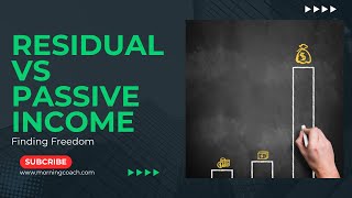 Residual vs Passive Income [upl. by Kimbell]