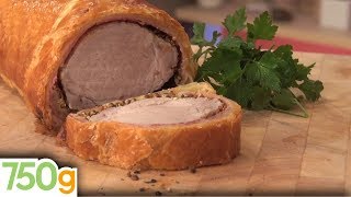 Recette de Filet mignon de porc en croûte  750g [upl. by Inahs]