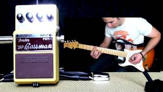 BOSS Fender 59 Bassman FBM1 Pedal [upl. by Dreddy217]