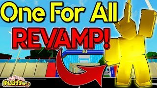 NEW 100K CODE ONE FOR ALL REVAMP FULL SHOWCASE BOKU NO ROBLOX REMASTERED  ROBLOX [upl. by Kalina]