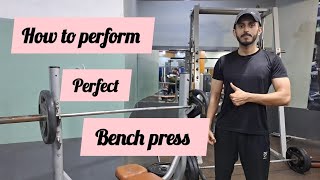 How To Perform PERFECT Bench Press UrduHindi [upl. by Kery]