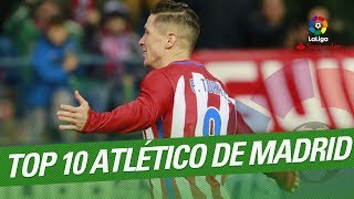 TOP 10 Goals Atletico Madrid LaLiga Santander 20162017 [upl. by Nnyliak]