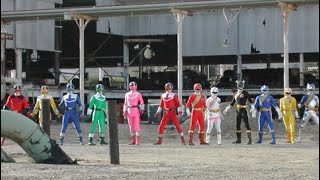 FAN MADE Gaoranger Vs Timeranger Roll Call [upl. by Locklin]