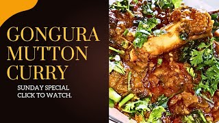 Sunday Special Gongura Mutton Curry Recipe  Spicy amp Flavorful [upl. by Bran838]