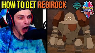 How to get REGIROCK and Shiny Hunt Regirock in The Crown Tundra [upl. by Enomal]