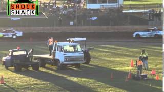 Street Stocks  Heat 1  Queensland Title  Kingaroy Speedway  030514 [upl. by Nirat]