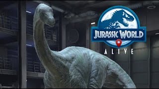 Apatosaurus Gameplay Jurassic World Alive [upl. by Ihc]