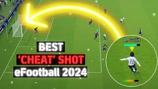 THIS Shot is a CHEAT 😲🔥 KnockOn Shot Tutorial in eFootball 2024 [upl. by Claudell]