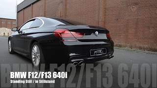 MEC Design BMW F12  F13 640i Exhaust  Earthquake sound version [upl. by Ber]