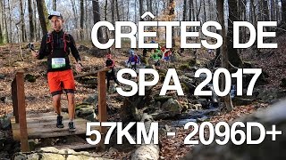 Sur les 55km des Crêtes de Spa 2017 [upl. by Ikcim612]