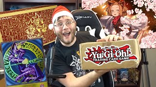 YuGiOh Christmas Present Mystery Box Opening Anime Cards amp More [upl. by Solakcin]