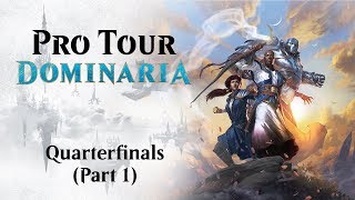 Pro Tour Dominaria Quarterfinals Takimura vs Carvalho amp Lim vs Pinto [upl. by Assener654]