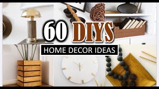 60 DIY HOME DECOR IDEAS  HACKS you Actually Want To MAKE FULL TUTORIALS [upl. by Cul670]