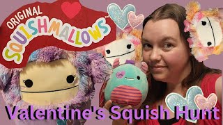 Valentines Squishmallow Hunting For Bigfoots [upl. by Garrick]