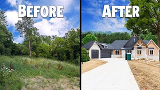 1 Year Timelapse Building Our Custom Home [upl. by Nnairam]