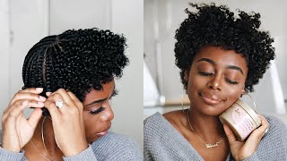 How I Get The Perfect Twist Out Every Time on 4b4c Natural Hair  VLOGMAS 88 [upl. by Osanna]