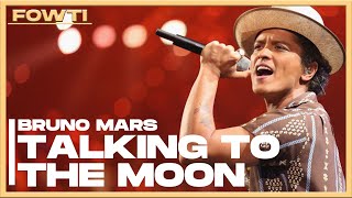 Bruno Mars  Talking to the Moon Lyric Video [upl. by Lenhart478]