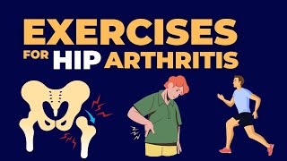 3 Effective Exercises for Hip Arthritis Relief  Best Stretches and Workouts For Hip Arthritis [upl. by Garrard]