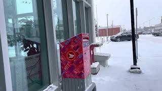 NAIT CAT BUILDING AND SHOP AT NAIT TOUR During Winter with Snowfall  International Student [upl. by Christmann]