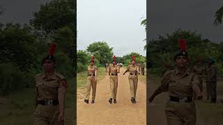 RDC IUC DST drill practice ncc girls parade rdc RDC2025 [upl. by Ayouqat]