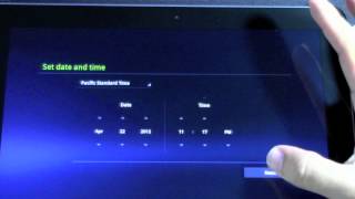 How to Setup Your Android Tablet Part 1 [upl. by Akirahc287]