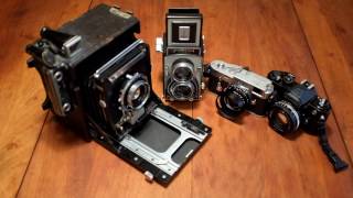 Camera Types View TLR SLR Rangefiner [upl. by Anidan449]