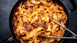 Short Rib Ragu  The Number 1 Cold Weather Comfort Meal [upl. by Baerl]