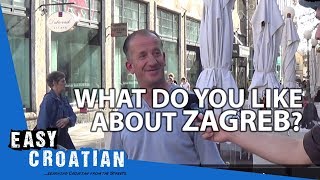 Easy Croatian 2  What do you like the most about Zagreb [upl. by Warde554]