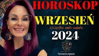 HOROSKOP  WRZESIEN 2024 tarot agiatis [upl. by Fredette]