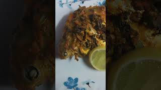 Pomfret tandoori friendfood fishrecipe cooking youtubeshorts recipe [upl. by Krock]