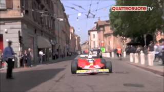 Arnoux Ferrari T4 Modena Quattroruotetv [upl. by Yelich]