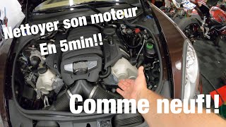 Nettoyer son moteur en 5 min🤩hyper simplement😱Ma méthode👌 [upl. by Cai]