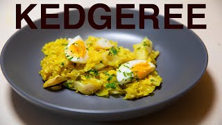 Smoked haddock Kedgeree  A British Classic breakfast [upl. by Laekcim]