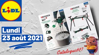 ARRIVAGE LIDL BRICOLAGE  23 AOÛT 2021 [upl. by Ayitahs572]