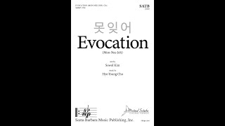 Evocation MonNeeJoh SATB piano by HyeYoung Cho  Score amp Sound [upl. by Darsie]