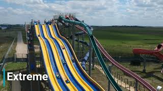 Divertiland Waterpark cel mai mare waterpark din Romania [upl. by Tisbee]