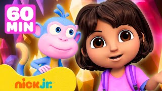 Dora  ¡Dora y Botas exploran una cueva de cristal Y más nuevos episodios  1 hora  Nick Jr [upl. by Nannerb]