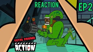 Total Drama Action Episode 2  Reaction quotAlien Resurreggtionquot [upl. by Alioz972]